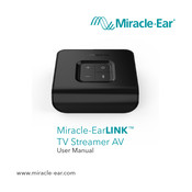 Miracle-Ear EarLINK TV Streamer AV User Manual