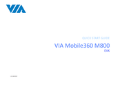 VIA Technologies Mobile360 M800 Quick Start Manual