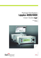 Mocon Dansensor Lippke 4500 User Manual