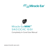 Miracle-Ear EarMINI 4 CIC 10 EV User Manual
