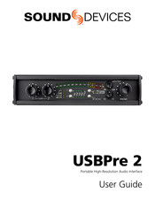 Sound Devices USBPre 2 User Manual