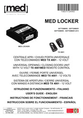 A.E.B. MED LOCKER User Manual