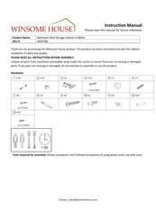 Winsome house WHIF384 Instruction Manual