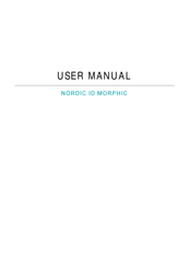 Nordic ID Morphic User Manual