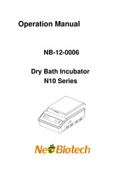 NeoBiotech NB-12-0006C Operation Manual