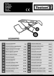 Toolson PRO UG2000PRO Translation Of Original Operating Manual