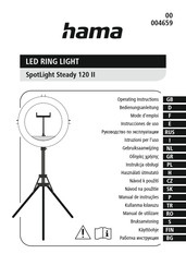 Hama 004659 Operating Instructions Manual