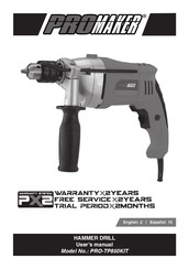 Promaker PRO-TP850KIT User Manual