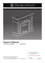 Prokonian SPD15011C Owner's Manual