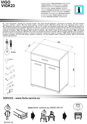Forte VIGK23 Assembling Instruction
