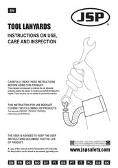 JSP FAR0501 Instructions On Use, Care And Inspection