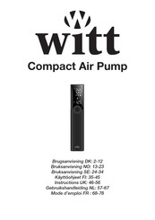 Witt 72930024 Instructions Manual