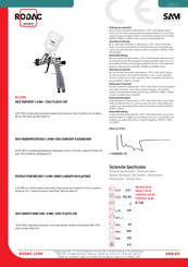 Sam RODAC RC1220H Manual