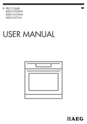 AEG PRO COMBI BS831470WM User Manual