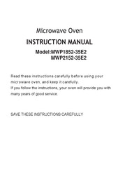 Eurotec MWP1852-35E2 Instruction Manual