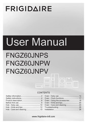 Frigidaire FNGZ60JNPV User Manual