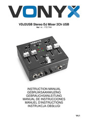 Vonyx VDJ2USB Instruction Manual