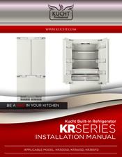Kucht KR365FD Installation Manual