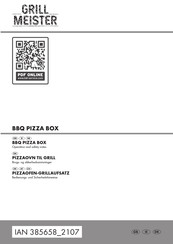 GRILL MEISTER HG07228 Operation And Safety Notes