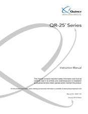 Quincy QR-25 4125 Instruction Manual