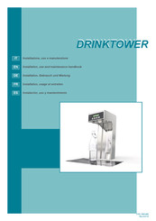 AAFIRST DRINKTOWER Installation, Use And Maintenance Handbook
