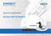 EARDATEK KINGSAT Maritime VSAT P8 Quick Installation