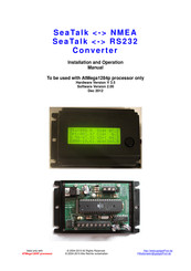 gadgetPool SeaTalk RS232 Installation And Operation Manual
