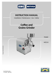 METVISA BIMG MCG8220M507 Instruction Manual