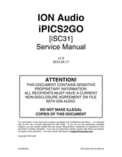 ION iPICS2GO Service Manual