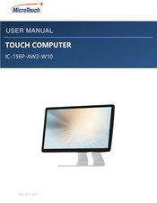 MicroTouch IC-156P-AW2-W10 User Manual