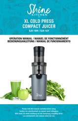 Shine KITCHEN SJX-1WH Operation Manual