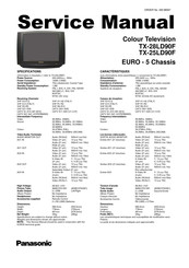 Panasonic TX-25LD90F Service Manual
