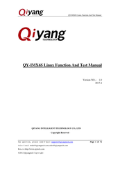 Qiyang QY-IMX6S Manual