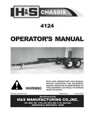 H&S 4124 Operator's Manual