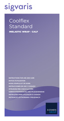 SIGVARIS Coolflex Standard Instructions For Use And Care Manual