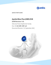 ambiq micro Apollo4 Blue Plus Quick Start Manual