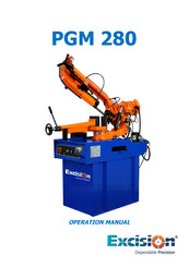 EXCISION PGM 280 Operation Manual