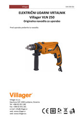 Villager VLN 250 Original Operating Manual
