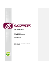 AXIOMTEK GOT810-316 User Manual
