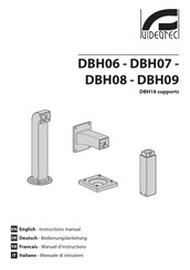 Videotec DBH09 Instruction Manual