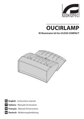Videotec Oucirlamp Instruction Manual