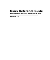 Savi Technology SMR-650P Pod Quick Reference Manual