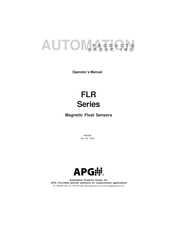 APG FLR Series Operator's Manual