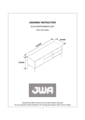 JWA OLTA 68566 Assembly Instruction Manual