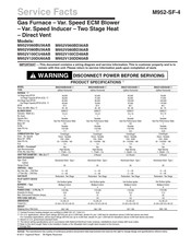 Ingersoll-Rand M952V100CD48AB Service Facts