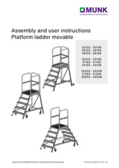 Munk 51206 Assembly And User Instructions Manual