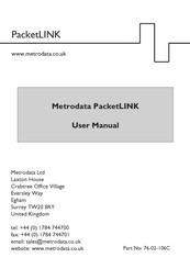 Metrodata PacketLINK User Manual