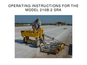 E-Z DRILL 210B-2 SRA Operating Instructions Manual