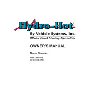 Hydro-Hot HHE-200-07E Owner's Manual