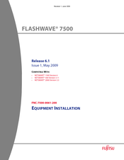 Fujitsu FLASHWAVE 7500 Installation Manual